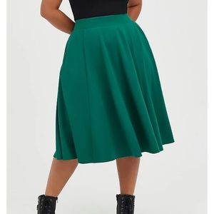 Torrid Circle midi skirt NWT